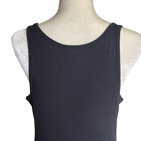 𝅺Pink Victoria’s Secret Black Cotton Bodysuit Women’s Size M - Picture 8 of 10